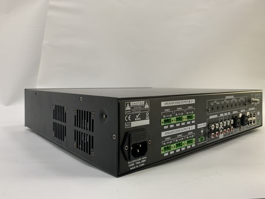 6*60W ऑडियो मैट्रिक्स एम्पलीफायर 6×6 मैट्रिक्स पावर एम्प ISO9001 RoHS