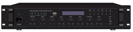 16 ओम पोर्टेबल पीए सिस्टम एम्पलीफायर 350W एम्पली पावर साउंड सिस्टम