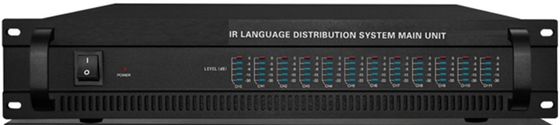 FTS-800 IR इंटरप्रिटेशन वायरलेस कॉन्फ्रेंस सिस्टम 12 चैनल ट्रांसमीटर PLL