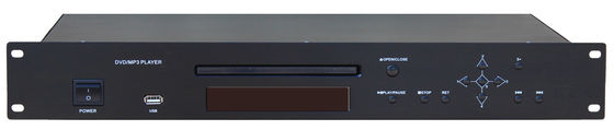 USB के साथ AC110V 60Hz ऑडियो सीडी प्लेयर 19in ऑडियो सोर्स प्लेयर;