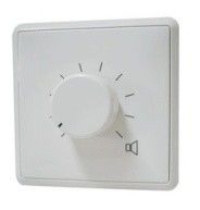 पीए सिस्टम ABS 6W 100V स्पीकर वॉल्यूम कंट्रोल व्हाइट 100V लाइन एटेन्यूएटर