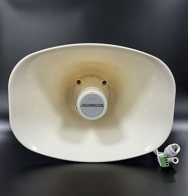 15W आउटडोर हॉर्न स्पीकर एल्युमिनियम वाटरप्रूफ IP66 PA सिस्टम