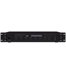 60W PA सिस्टम मिक्सर एम्पलीफायर असंतुलित इनपुट फ्रीक्वेंसी रिस्पांस 60-15KHz